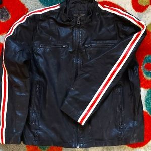 Vegan leather Motorcycle Jacket